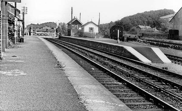 Newtown to Montgomery and  Kerry 2 Cambrian. Abermule Railway Station Photo 
