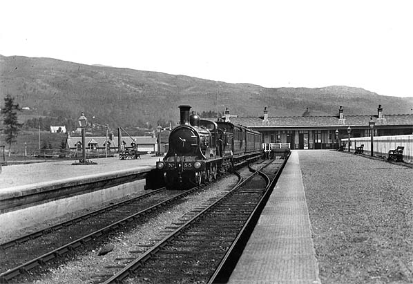 Aberchalder and Invergarry Line. 2 Fort Augustus Railway Station Photo 