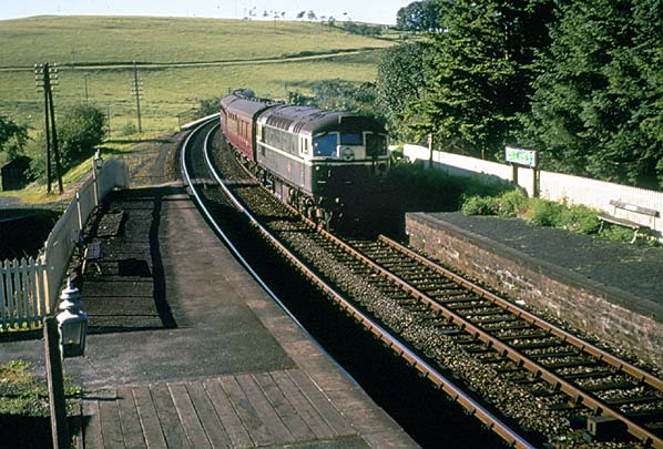 Hawick Railway Railway Station Photo Riccarton Line. Hassendean Stobs 2 